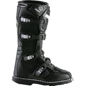 Answer Racing Fazer Men's Off-Road Motorcycle Boots - Color: Black, Size: 10