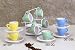 Espresso set-6 2.5 oz. Blue 0610BL