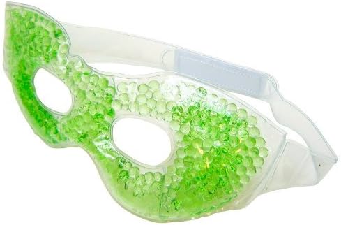 Hot / Cold Therapy Eye Pack with Therma-ice-beads. Non-toxic Soft Gel Beads. Assorted Colors