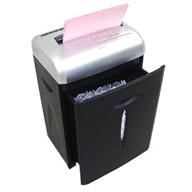 Aurora AS1023CD 10 Sheet Paper Shredder with Large 18L Pull-Out Waste Bin
