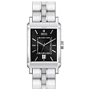Hugo Boss - 1512229 - Montre Homme Rectangulaire - Quartz Analogique - Bracelet en Acier - Noir