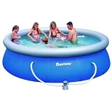 Bestway 57166GS Fast Pool Set mit Filterpumpe GS, 366 x 91 cm