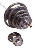 Cap OSHW-300 300 lb Olympic Grip Plate Set