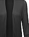 MBE Women's Super Comfy Open Front Drape Cardigan