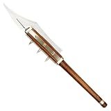 Spiked Warrior & Apos Axe with display stand