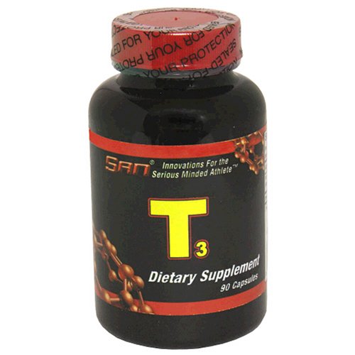 SAN T3 Capsules, 90-Count Bottles