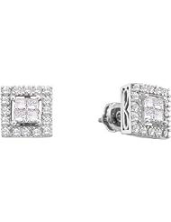 0.25CTW DIAMOND INVISIBLE EARRING