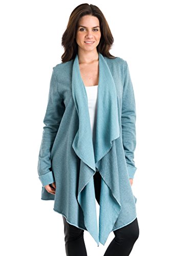 Hard Tail Modal Baby Fleece Short Matrix Cardigans