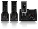 BT Verve 450 DECT Digital Cordless Telephone and Answering Machine - Black (Trio)