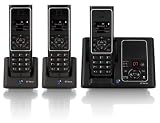 BT Verve 450 DECT Digital Cordless Telephone and Answering Machine - Black (Trio)