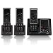 BT Verve 450 DECT Digital Cordless Telephone and Answering Machine - Black (Trio)