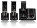 Electronics : BT Verve 450 DECT Trio Telephone & Answering Machine - Black