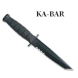 KABAR Black Serrated Edge Tanto