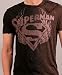 Salvage Mens Halfstone Superman Short Sleeve Tee