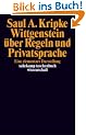 Wittgenstein �ber Regeln und Privatsprache: Eine elementare Darstellung (suhrkamp taschenbuch wissenschaft)