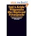 Wittgenstein �ber Regeln und Privatsprache: Eine elementare Darstellung (suhrkamp taschenbuch wissenschaft)