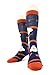 Foot Traffic, Men's Food-Themed Socks, Bacon (Men's Shoe Size 7-12)