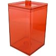 Zak Designs Pop 2-1/2-Quart Stackable Canister, Red