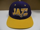 NBA Utah Jazz Retro 2 Tone Snapback Cap Old School