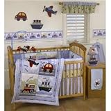 Lambs and Ivy Travel Time 4-pc. Bedding Set