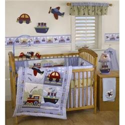 Lambs and Ivy Travel Time 4-pc. Bedding Set by Lambs & Ivy