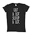 Eat A Lot Sleep A Lot Mens & Ladies Funny Unisex Fit T-Shirt