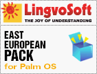 LingvoSoft Eastern European dictionaries software pack for Palm OS