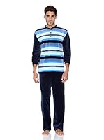 Basket Pijama Velour Tapeta (Azul Marino)