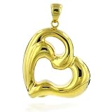 18K Artform Heart Pendant