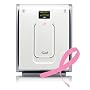Rabbit Air BCRF Special Edition (model 421A - covers 600 sq. ft.) Ultra-Quiet Air Purifier w/ Germicidal Sterilization- Low Maintenance - Washable Filters!, Pearl White, 5% donation to The Breast Cancer Research Foundation