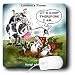 Londons Times Funny Society Cartoons - Fungi Philosophy ala Descartes - Mouse Pads