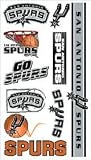 San Antonio Spurs Temporary Tattoos Easily Removed With Household Rubbing Alcohol Or Baby Oil