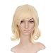 Blonde Styled Wavy Shoulder Length Anime Cosplay Costume Wig