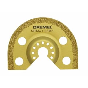 Click here to buy Dremel MM500 1 8-Inch Multi-Max Carbide Grout Blade.
