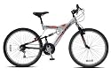 CBR Java Alloy Dual Suspension 26" 18 Speed Mens Bike