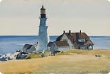 Edward Hopper Lighthouse - Set of 4 Place Mats