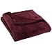 Pinzon 50-by-60-Inch Microtec Throw, Aubergine