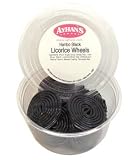 Haribo Black Licorice Wheels 8 oz