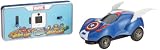 SILVERLIT  - Vehicules radiocommandés  - I/R MICRO RACER SUPER HERO SQUAD - CAPTAIN AMERICA