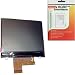 HQRP Replacement LCD Screen for iPod Video 30GB 60GB 80GB plus HQRP Universal Screen Protector
