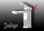 Niederdruck Design Waschbecken Waschtisch Bad Armatur Chrom Sanlingo