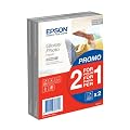 Epson Glossy Photo Paper - 2 f�r 1,10x15 cm, 225g/m�, 100 Blatt