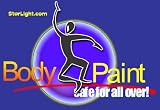 Invisible Blue UV Body Paint - Blacklight Responsive