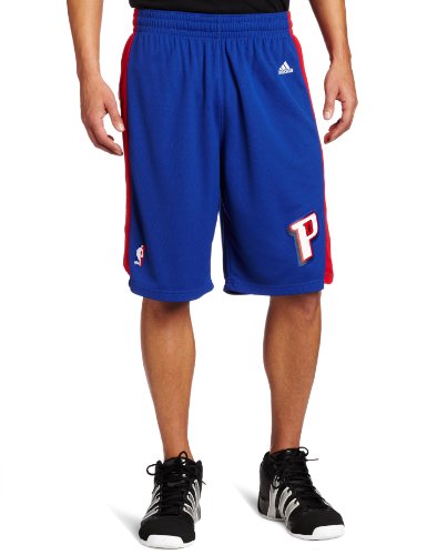 NBA Men's Detroit Pistons Swingman Short (Blue, Small)