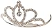 Darice VL3062, Rhinestone Mini Tiara with Comb, Mini 2-Inchby1 1/4 -Inch