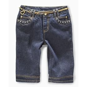 Hannah Montana Girls Belted Glitter Skimmers