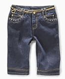 Apparel : Hannah Montana Girls Belted Glitter Skimmers