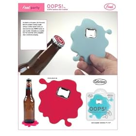 Oops! Bottle Opener And Coaster
