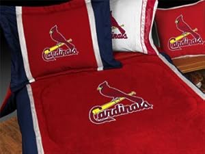 MLB St Louis CardinalsQueen Bedding Comforter Set