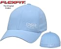 Original Flexfit Cap in Hellblau mit Stick von 2stoned